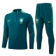 2026-27 Brazil Dark green Half Pull Tracksuit #B26076(半拉链)