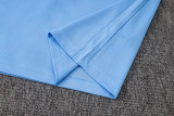 2026-27 England Light blue Tank top and shorts suit #D26054