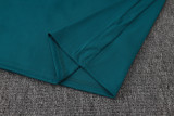 2026-27 Brazil Dark green Half Pull Tracksuit #B26076(半拉链)