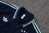2026-27 Germany Royal blue Jacket Tracksuit #A26057