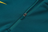 2026-27 Brazil Dark green Half Pull Tracksuit #B26076(半拉链)