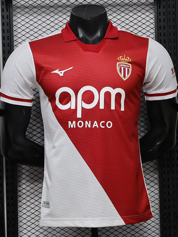 2026-27 Monaco Home Player Version Soccer Jersey