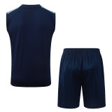 2026-27 Germany Royal blue Tank top and shorts suit #D26052