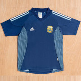 2002 Argentina Away Retro Soccer Jersey