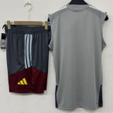 2026-27 Aston Villa Gray Tank top and shorts suit (背心短裤)