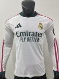 2026-27 RMA Home Long Sleeve Player Version Soccer Jersey (长袖球员)
