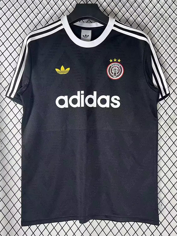 2026-27 Ad Three Stars Black T-Shirt (黑色)