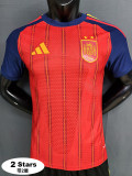 2026-27 Spain Home Player Version Soccer Jersey (带2星)
