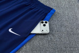 2026-27 INT Royal blue Half Pull Tracksuit (半拉链)