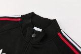 2026-27 Man Utd Black Jacket Tracksuit #05
