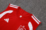 2026-27 Spain Red Tank top and shorts suit #D26058