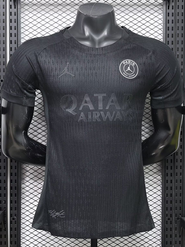 2026-27 PSG Black Player Version Training shirts (飞人标)