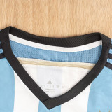 2014 Argentina Home Player Version 球员 Retro Soccer Jersey
