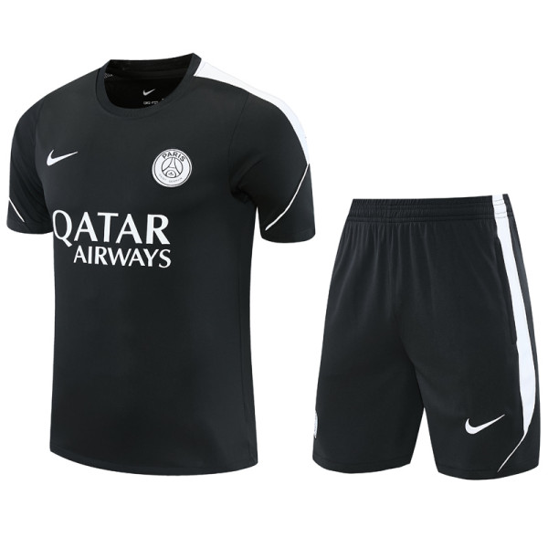 2026-27 PSG Black Training Short Suit