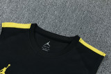 2026-27 Brazil Jordan Black Tank top and shorts suit