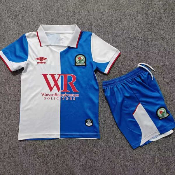2026-27 Blackburn Home Kids Soccer Jersey
