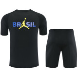 2026-27 Brazil Jordan Black Training Short Suit