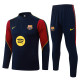2026-27 BAR Royal blue Half Pull Tracksuit #B26086(半拉链)