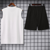 2026-27 PSG White Tank top and shorts suit