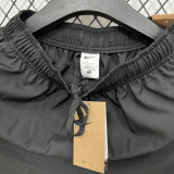 D340 NK Black Casual Short Pants