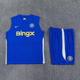2026-27 CHE Fancy blue Tank top and shorts suit
