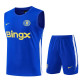 2026-27 CHE Fancy blue Tank top and shorts suit