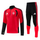 2026-27 Man Utd Red Half Pull Tracksuit (半拉链)