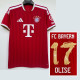 2026-27 Bayern Home OLISE #17 Fans Soccer Jersey (HK Special Edition)