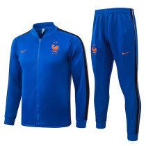 2026-27 France Fancy blue Jacket Tracksuit #A26078