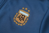 2026-27 Argentina Gray Blue Jacket Tracksuit #A26080