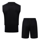 2026-27 LIV Black Tank top and shorts suit #D26063