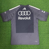 2026 Audi Gray T-Shirts Racing Suit (Football Jersey Size)(圆领)