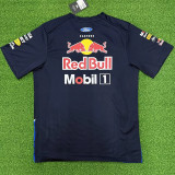 2026 Red Bull Blue T-Shirts Racing Suit (Football Jersey Size)(圆领)