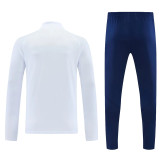 2026-27 INT White Half Pull Tracksuit (半拉链)