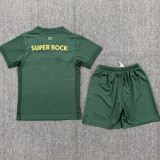 2026-27 Sporting Lisbon Green 120th Anniversary Kids Soccer Jersey