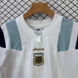 2026 Argentina White Casual  High Quality T-Shirt