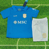 2026-27 Napoli Home Kids Soccer Jersey