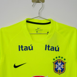 2020 Brazil Fluorescent green Training shirts