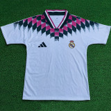 2026-27 RMA White Pink Player Version Training Shirts