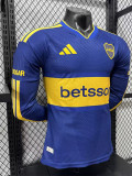 2026-27 Boca Home Long Sleeve Player Version Soccer Jersey (长袖球员)