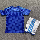 2026-27 Schalke 04 Home Kids Soccer Jersey