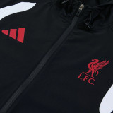 2026-27 LIV Black Windbreaker Suit (Hoodie)(风衣套装)
