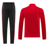 2026-27 Man Utd Red Jacket Tracksuit #01