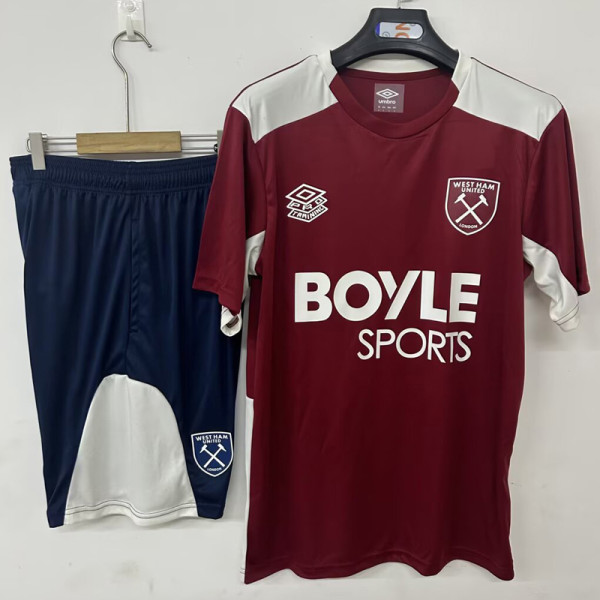 2026-27 West Ham Red Training Short Suit