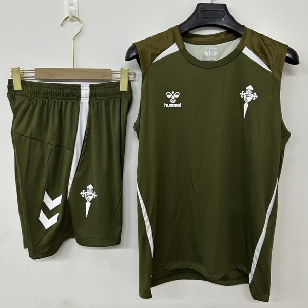 2026-27 Celta Grey Tank top and shorts suit (背心短裤)