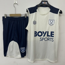 2026-27 West Ham White Tank top and shorts suit (背心短裤)