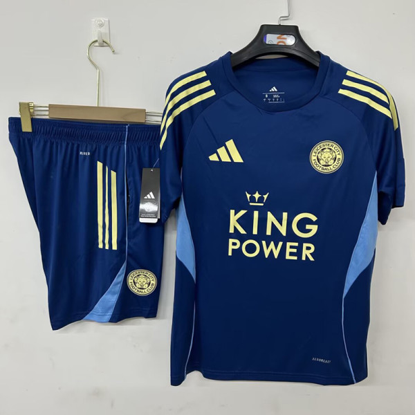 2026-27 Leicester City Lake blue Training Short Suit