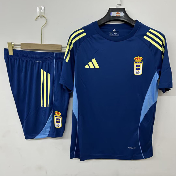 2026-27 Real Oviedo Fancy blue Training Short Suit
