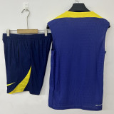 2026-27 ATM Royal blue Tank top and shorts suit (背心短裤)