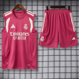 2026-27 RMA Pink Tank top and shorts suit